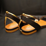 Ring Sandal Black.